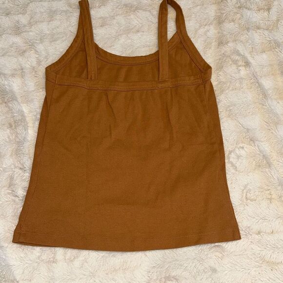 Wild Fable burnt orange basics tank top | Sz S - Picture 3 of 4